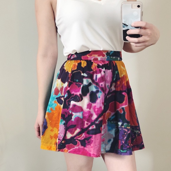 Lily & Jae Dresses & Skirts - CLEARANCE Lily & Jae watercolor skater skirt